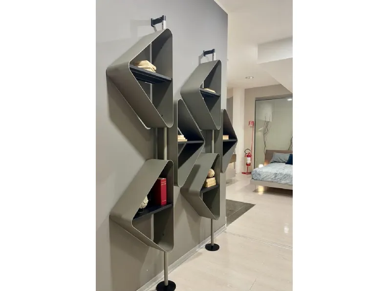 Libreria Spinnaker Cattelan italia in stile design a prezzi outlet