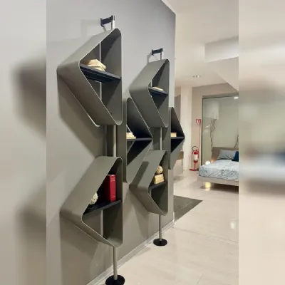 Libreria Spinnaker Cattelan italia in stile design a prezzi outlet