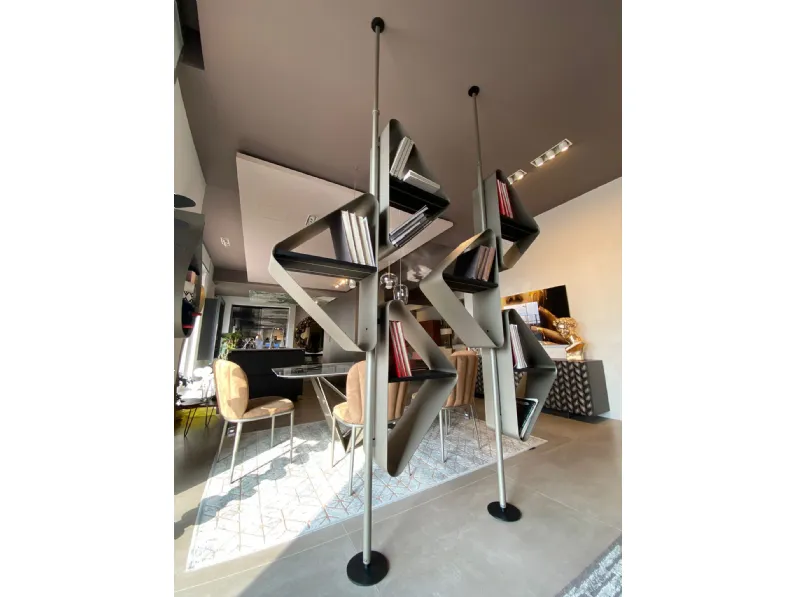 Libreria Cattelan italia in metallo scontata -35%: scopri Spinnaker