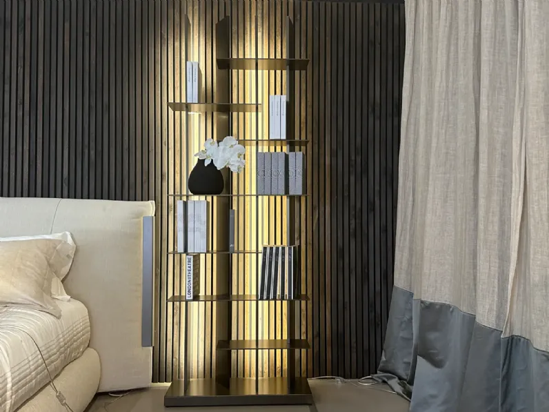 Libreria Cclights stile design di Flou scontata