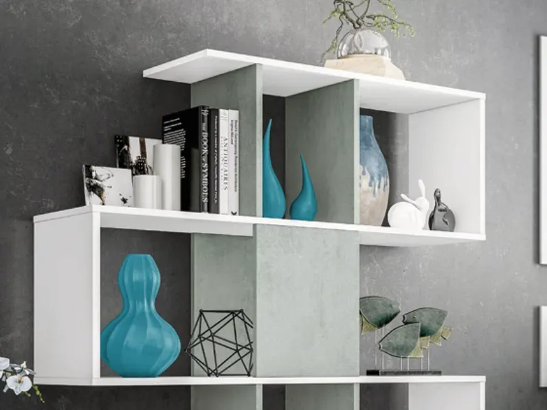 Libreria Zig zag  stile moderna di Collezione esclusiva scontata del 30%