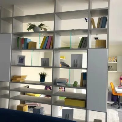 Libreria Colombini bifacciale in stile moderno di Colombini casa in OFFERTA OUTLET