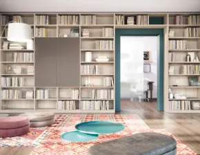 Libreria Composizione-libreria modello eleganti di corazzin in promo-sconto del 40% stile moderno Composizione-libreria modello eleganti di corazzin in promo-sconto del 40% di Corazzin in Offerta Outlet