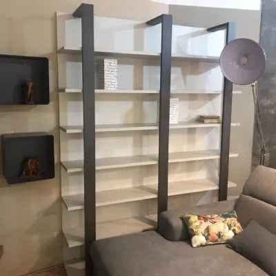 Libreria Corazzin in laminato materico in Offerta Outlet: scopri Cora