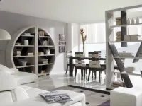 Libreria Cross mezzaluna in stile moderno di Outlet etnico in OFFERTA OUTLET