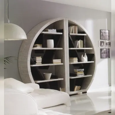 Libreria Cross mezzaluna in stile moderno di Outlet etnico in OFFERTA OUTLET