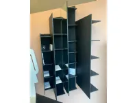 Libreria Ct line libreria contenitore 4 moduli di cui 1 a specchio Boffi in stile design in offerta