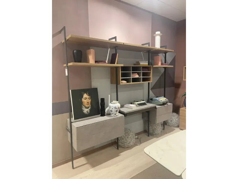 Libreria Cv 521 uniko  Battistella in stile moderna in offerta