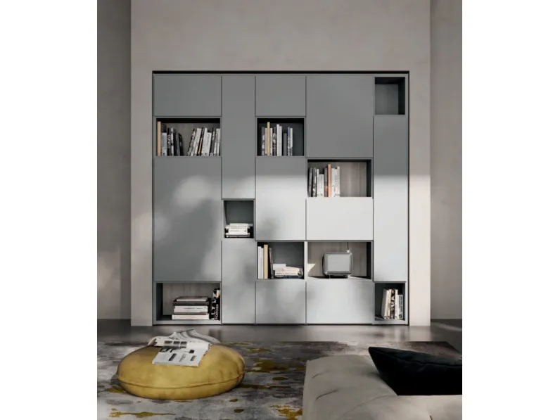 Libreria Orme in melamminico in Offerta Outlet: scopri Day 14