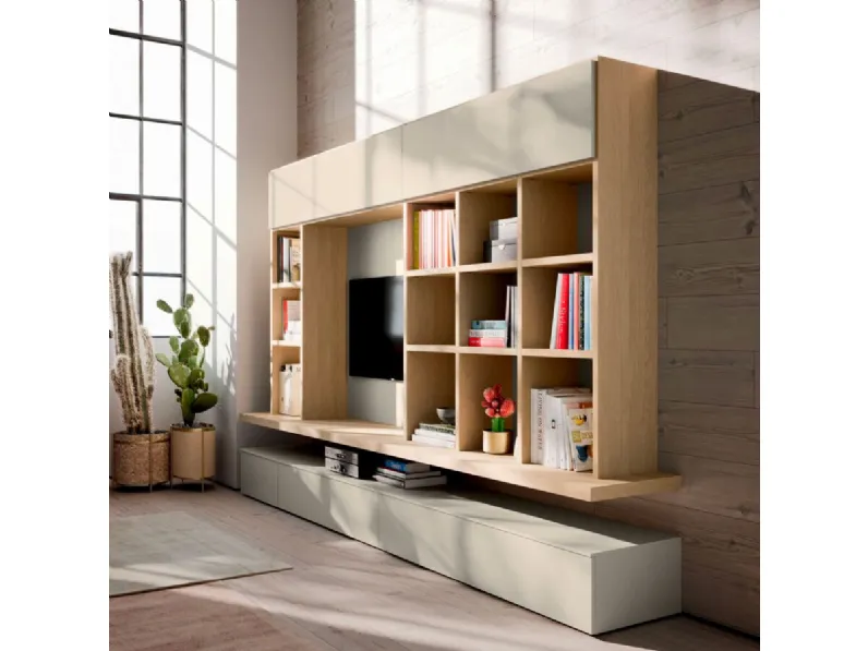 Libreria Day 27 Orme in stile moderna a prezzi outlet