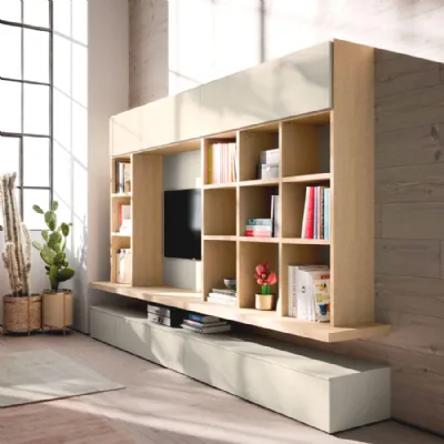 Libreria Day 27 Orme in stile moderna a prezzi outlet