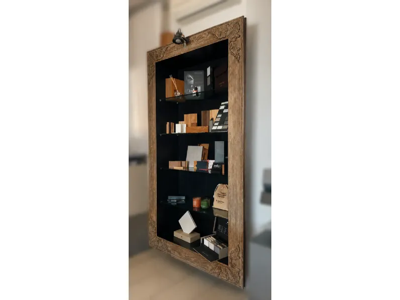 Libreria Dialma brown in legno scontata -63%: scopri Db library