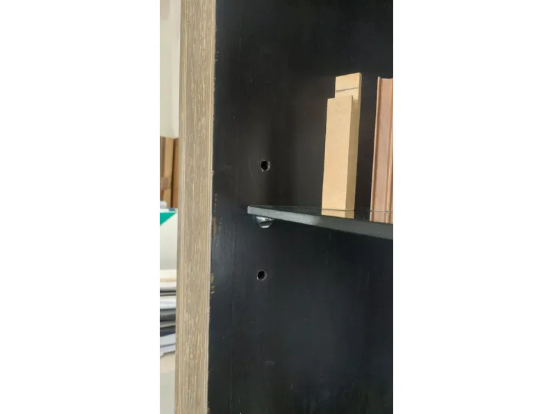 Libreria Dialma brown in legno scontata -63%: scopri Db library