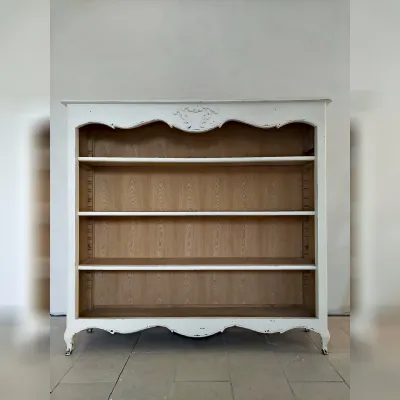 Libreria Dialma brown in laccato opaco in Offerta Outlet: scopri Db002898