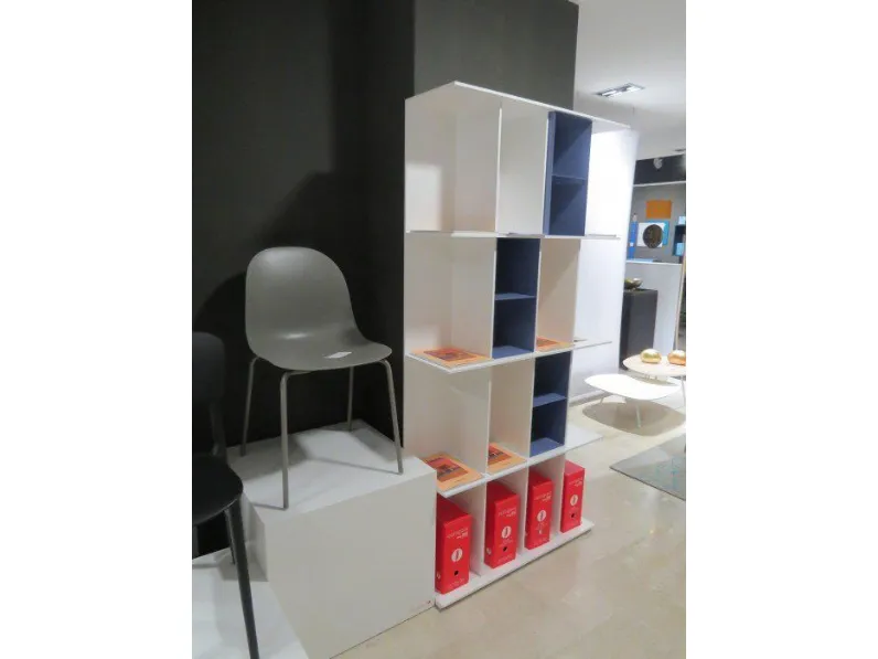 Libreria Division in stile design di Calligaris in OFFERTA OUTLET 