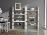 Libreria Essential in stile moderno di Outlet etnico in OFFERTA OUTLET