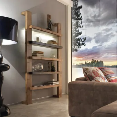 Libreria Essential in stile moderno di Outlet etnico in OFFERTA OUTLET