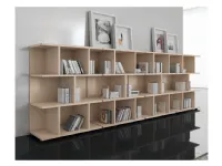 Libreria Etagere media a giorno stile moderna di Flycom scontata del 30%