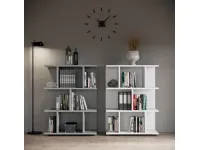 Libreria Etagere media a giorno in stile moderno di Flycom in OFFERTA OUTLET