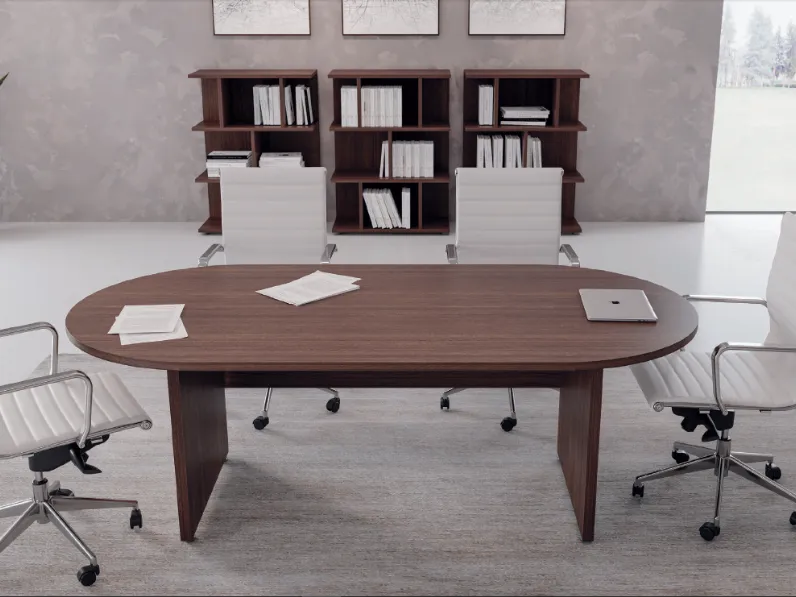 Libreria Etagere media a giorno stile moderna di Flycom scontata del 30%