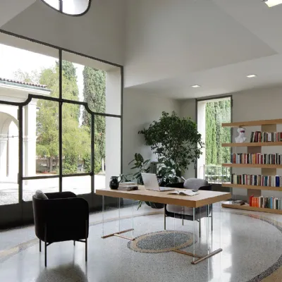 Libreria F2/ f.line 1601 in stile design di Formes in OFFERTA OUTLET 