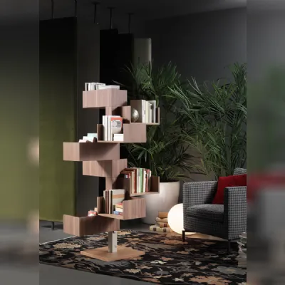 Libreria F4/ tree form 43 in stile design di Formes in OFFERTA OUTLET 