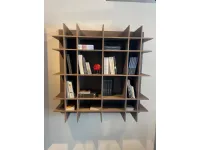 Libreria Face Modulnova in stile design con forte sconto