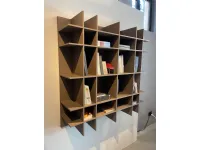 Libreria Face Modulnova in stile design con forte sconto