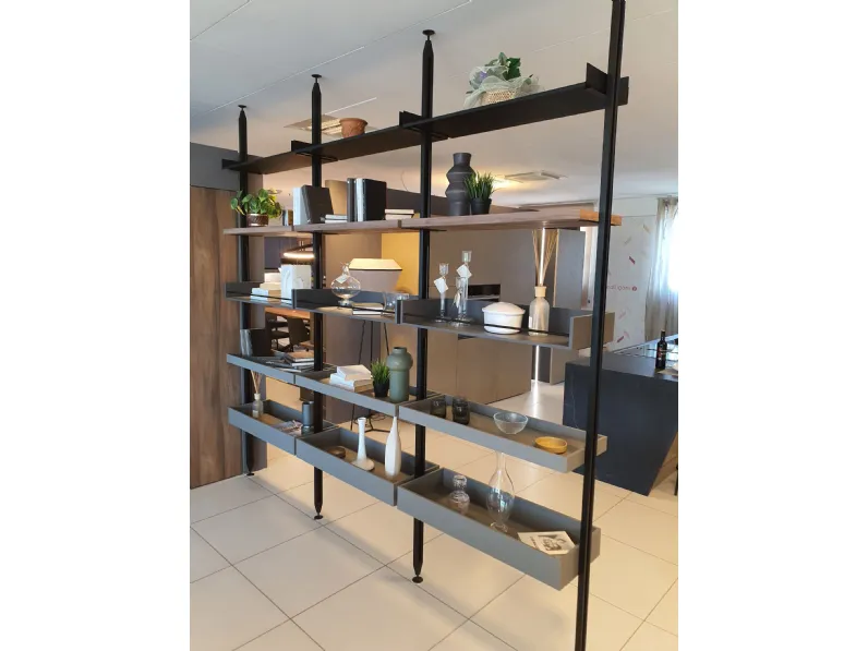 Libreria Factory stile moderno di Arredo3 in offerta