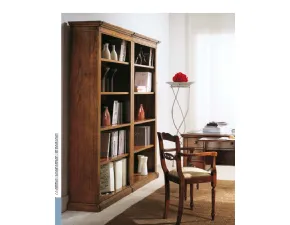 Libreria Falegnameria italiana in legno scontata -50%: scopri F628