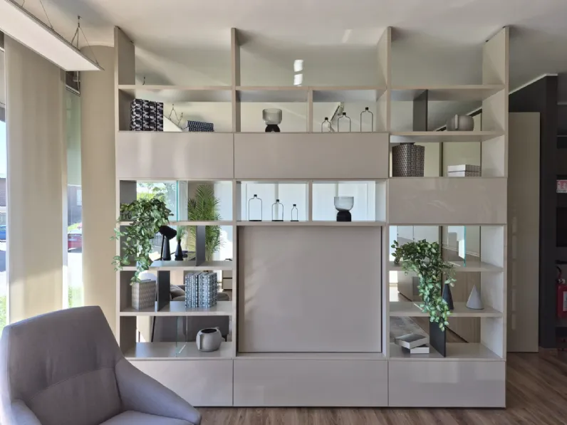 Libreria Trenta stile moderna di Febal scontata del 55%
