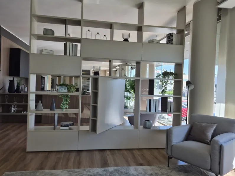 Libreria Trenta stile moderna di Febal scontata del 55%