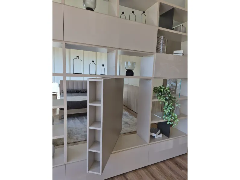 Libreria Trenta stile moderna di Febal scontata del 55%