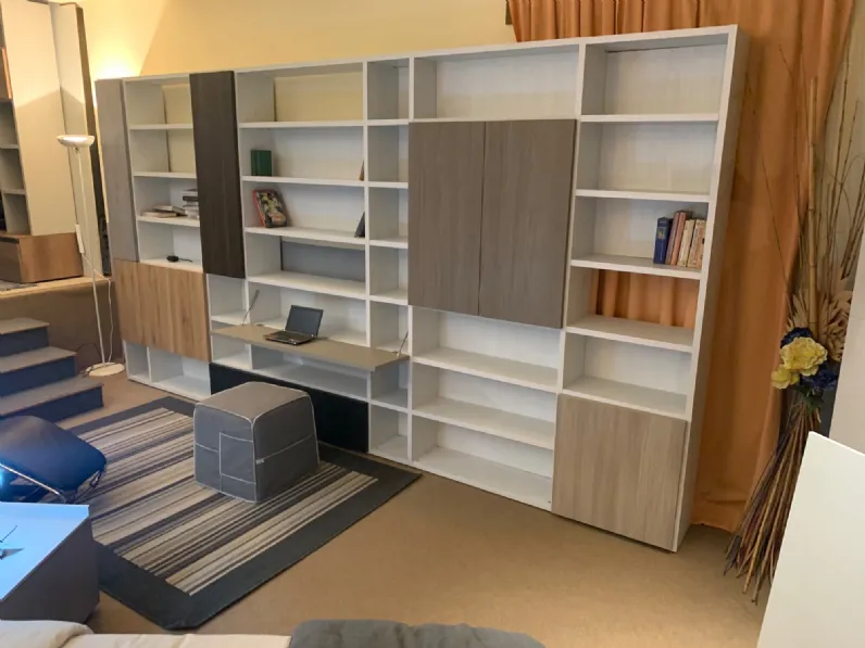 Libreria Ferrimobili in laminato materico in Offerta Outlet: scopri Ferrimobili 