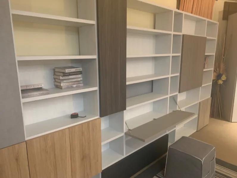 Libreria Ferrimobili in laminato materico in Offerta Outlet: scopri Ferrimobili 