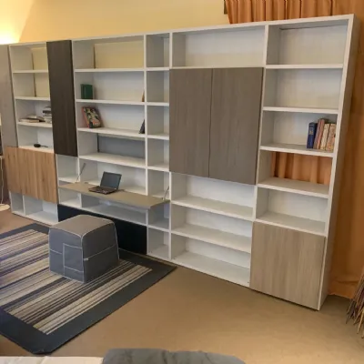 Libreria Ferrimobili in laminato materico in Offerta Outlet: scopri Ferrimobili 