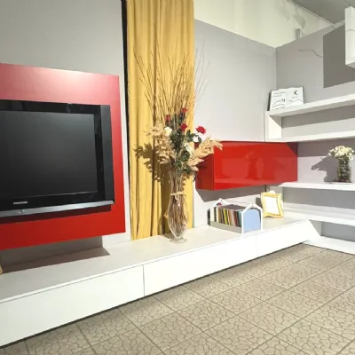 Libreria Fimar in laccato opaco a prezzo Outlet: scopri Mobile composizione fimar side system