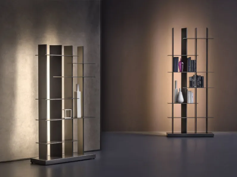 Libreria Cclight stile design di Flou scontata