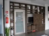 Libreria Fluida stile moderna di Scavolini scontata del 31%