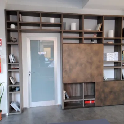 Libreria Fluida stile moderna di Scavolini scontata del 31%