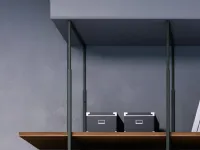 Libreria Flycom in metallo scontata -35%: scopri A parete e centrostanza eos