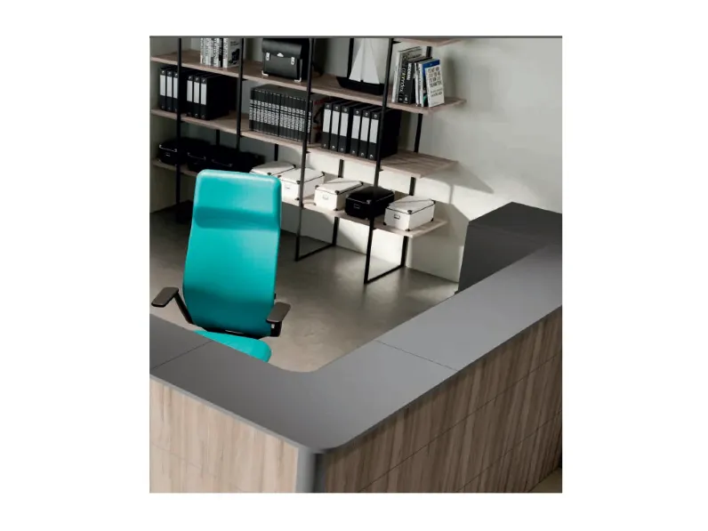 Libreria A parete e centrostanza eos stile moderna di Flycom in offerta