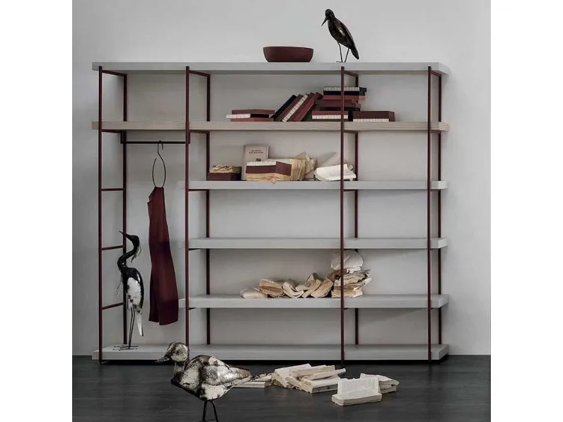 Libreria Fortebraccio stile design Fortebraccio di Tomasella in Offerta Outlet