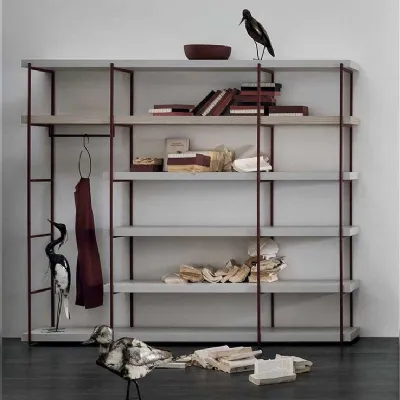 Libreria Fortebraccio stile design Fortebraccio di Tomasella in Offerta Outlet