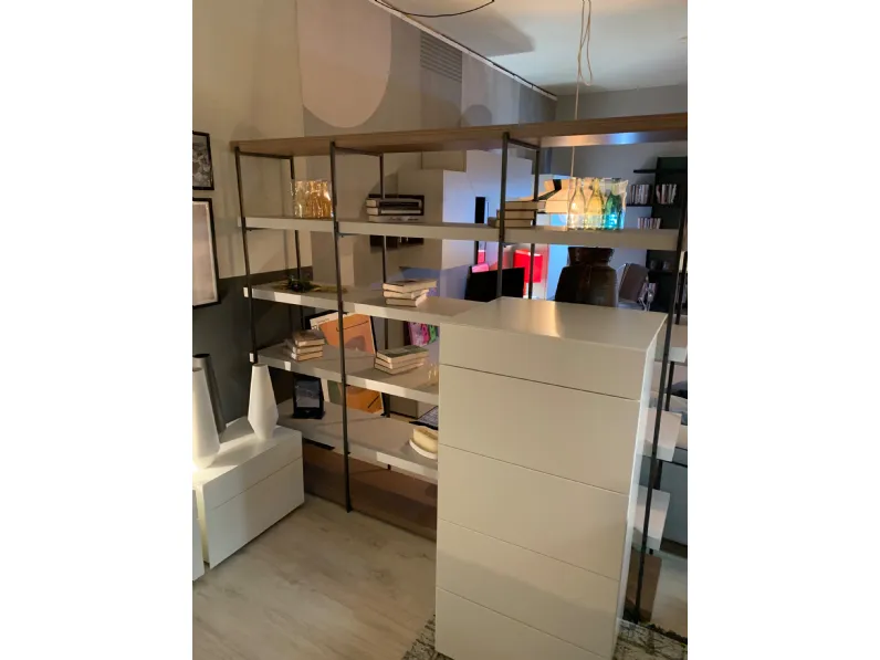 Libreria Fortebraccio Tomasella in stile design a prezzi convenienti