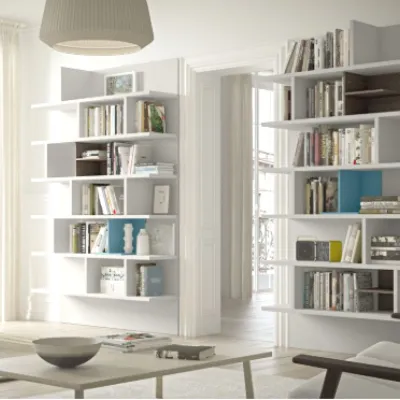 Libreria Free Morassutti in stile design con forte sconto
