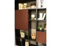 Libreria Free space Zalf in stile design a prezzi outlet