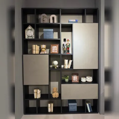 Libreria Zalf in melamminico scontata -35%: scopri Free space