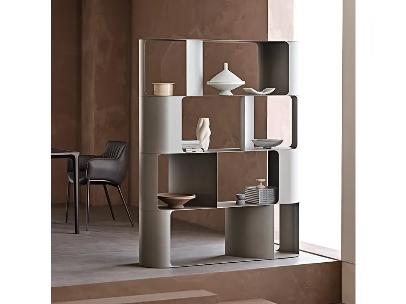 Libreria Fulham in stile design di Cattelan italia in OFFERTA OUTLET 