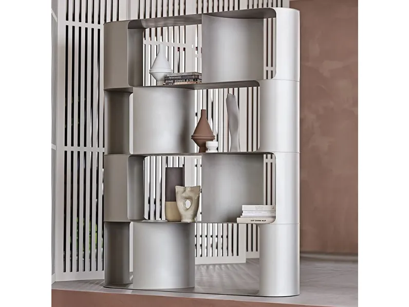 Libreria Fulham in stile design di Cattelan italia in OFFERTA OUTLET 